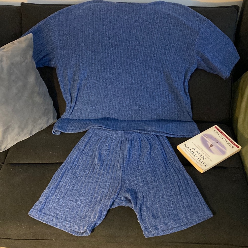 💙 Adorable And Soft Blue PJ Set 💙
